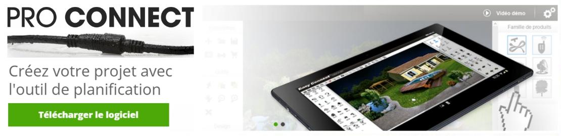 Application PRO CONNECT designer