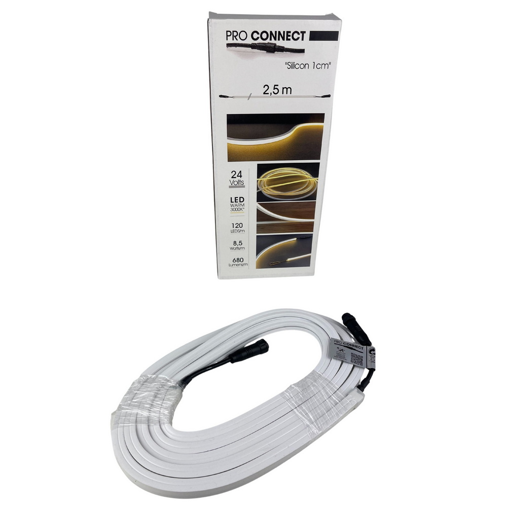 Kit Pergola Bandeaux LED : 4x2,5 m + Accessoires