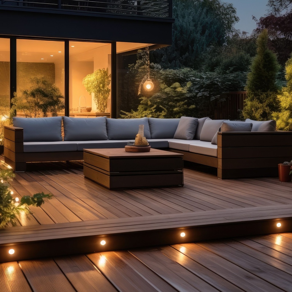 2036 - 3 Spots encastrés pour bois Ø6cm - 3000°K