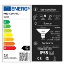 2286 - Spot à encastrer bois Ø16cm 3000°K