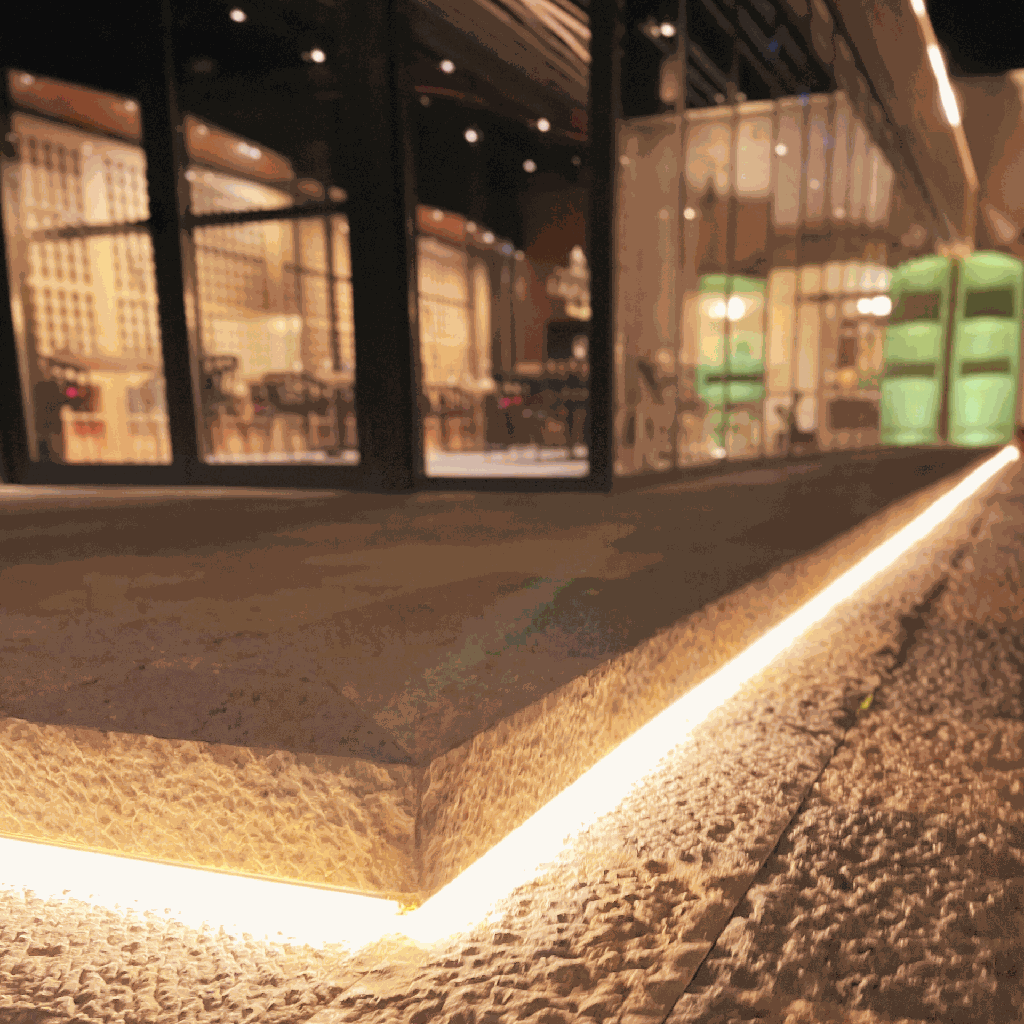 1018 - Kit Escalier 8 Bandeau Lumineux Silicone 1,2m