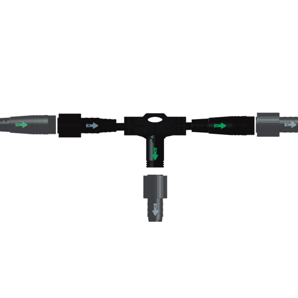 0350 - Connecteur Souple 2 sorties x2