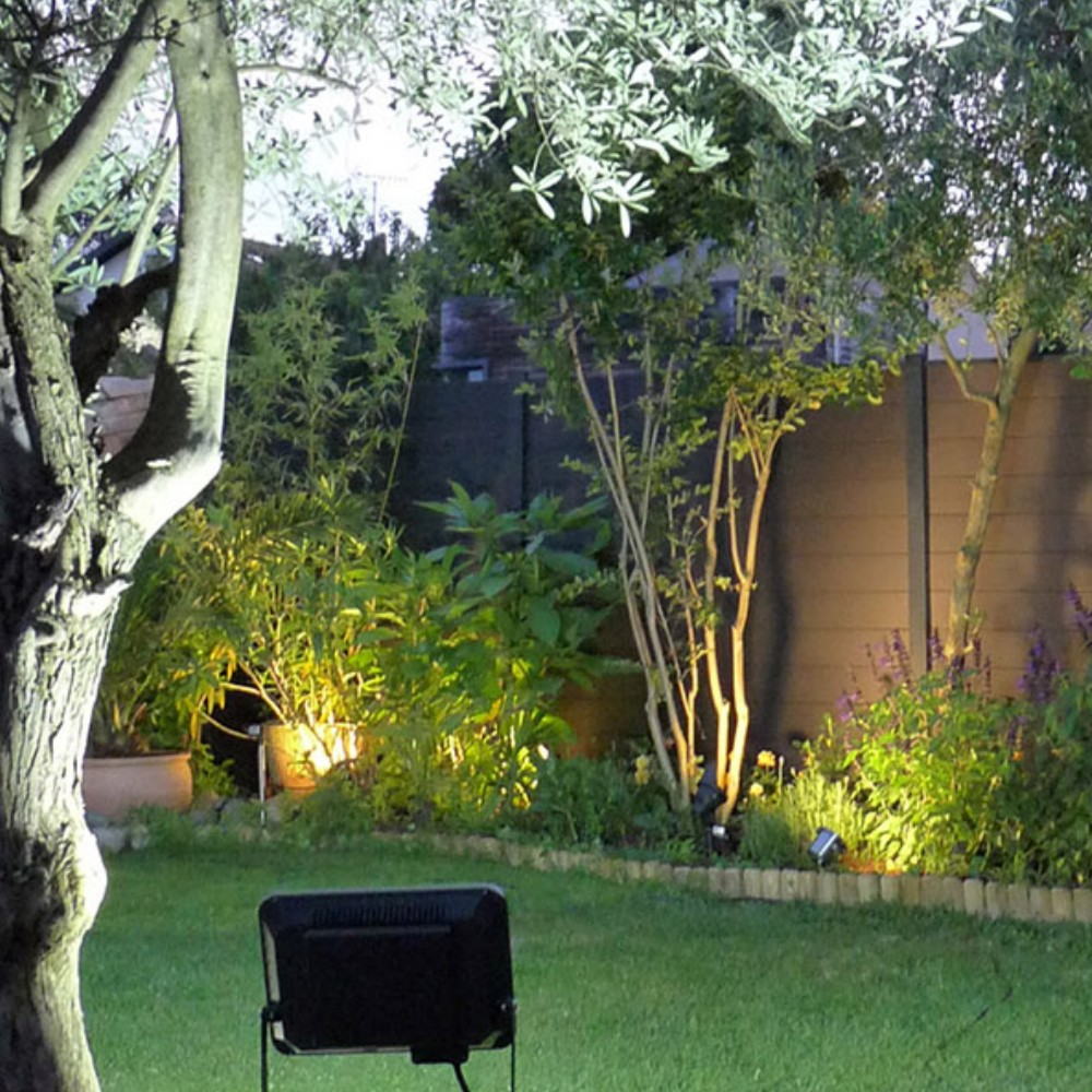 3956 - Projecteur Noir PULSAR 50 - 50W - 5500 lm