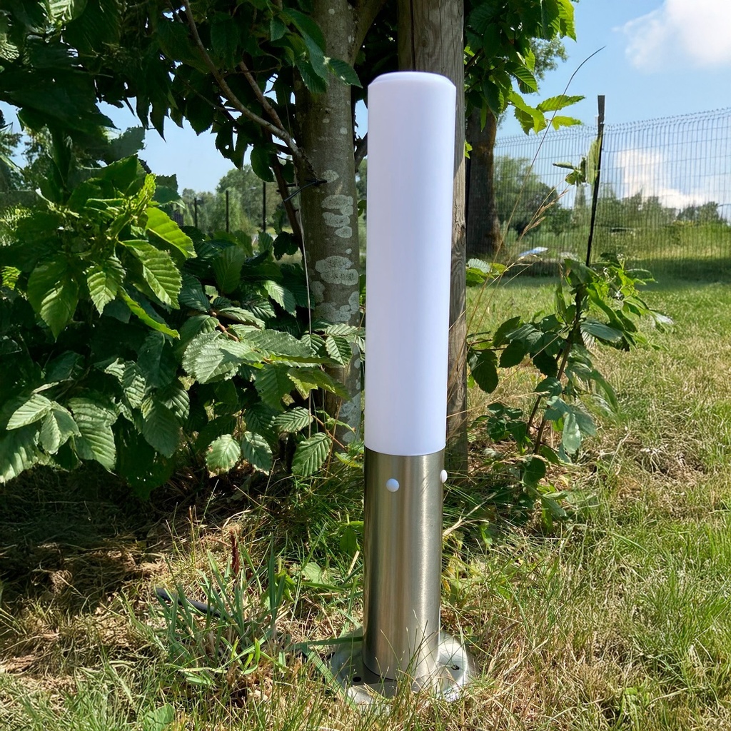 4213A-Set3 - 3 Bornes Inox à piquer LED