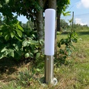 4213A-Set3 - 3 Bornes Inox à piquer LED