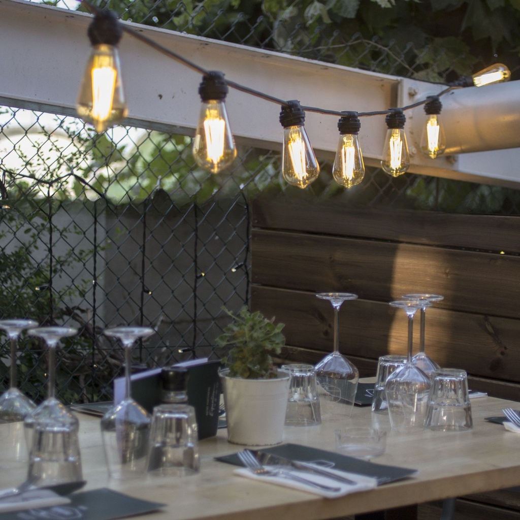 8506-G46 - Guirl 6m 12xE27/ST64 Fil 2200K