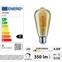 8524-G46 - Guirl 24m 48xE27/ST64 Fil 2200K