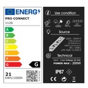 1126 - Bandeau Lumineux Silicone - 2,5 m (in+out)