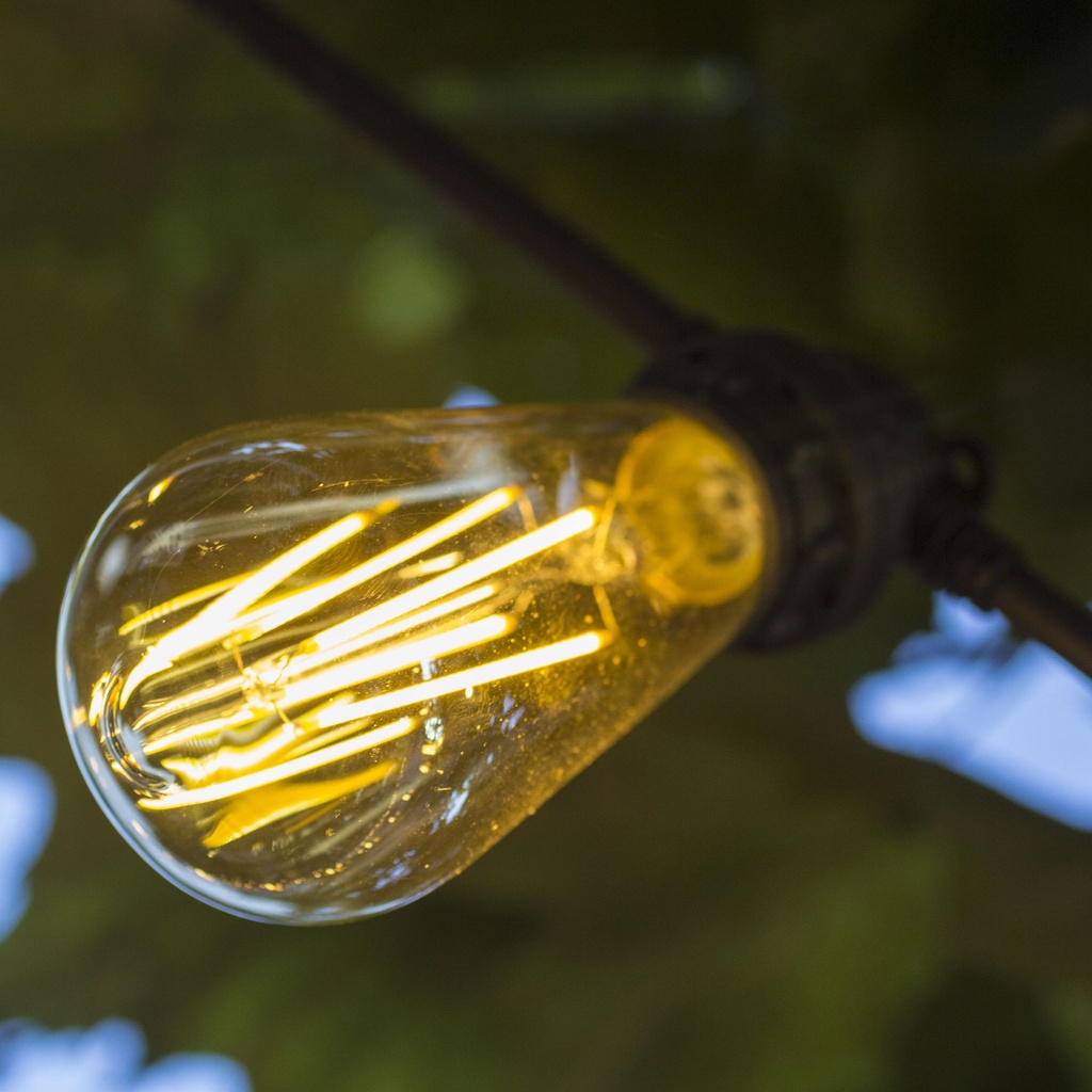 8603-C722 - Guirlande (Extension) 3m 4xE27/ST64 Fil 2200K