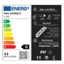 1156 - Bandeau Lumineux Silicone - 5 m (in+out)