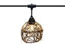 8606-G33-60L - Guirlande 6m 8xE27 Rattan Ball