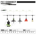 8606-G42 - Guirl. 6m 8xE27/G45 Fil 3000K