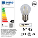 8612-G42 - Guirl. 12m 16xE27/G45 Fil 3000K