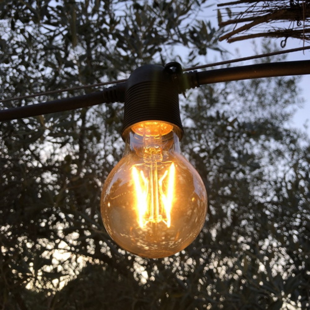 G34 - Amp. E27/A60 2W 1700K - Antic