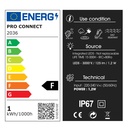 2036 - 3 Spots encastrés pour bois Ø6cm - 3000°K