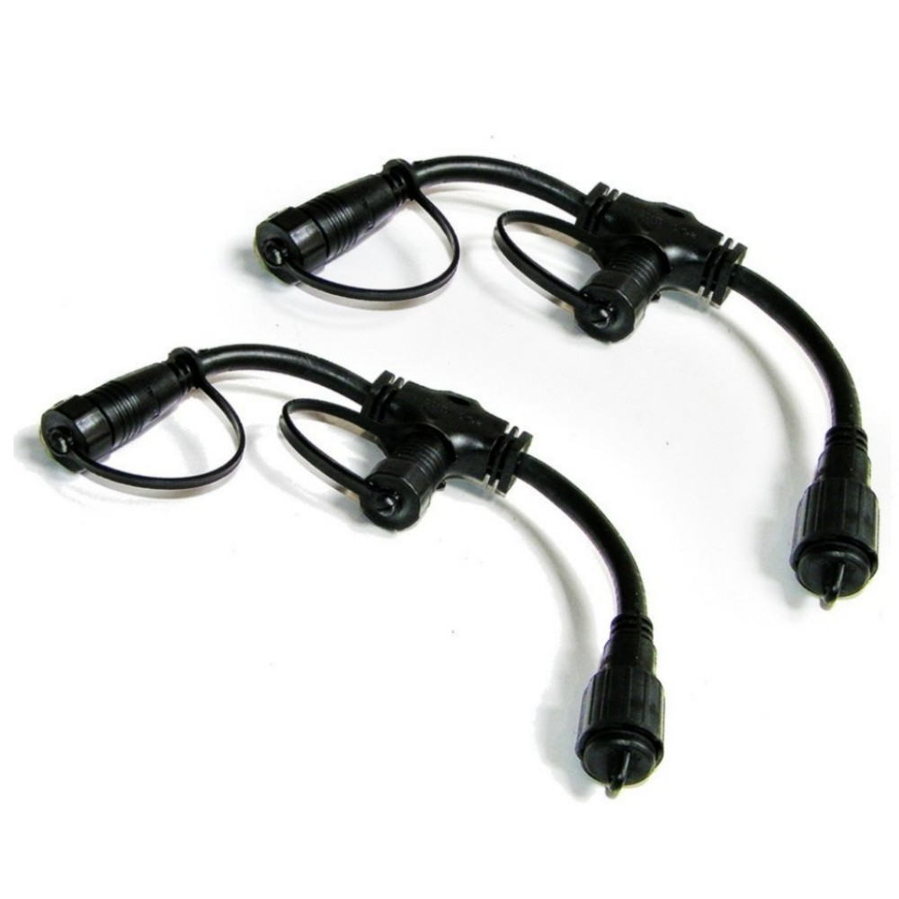 0350 - Conectores flexibles de 2 salidas x2