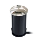 2646-D403 - Foco de encastrar em betão Ø 52mm 3W 3000°K - Top INOX 3 janelas