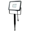 3956 - PULSAR 50 Zwarte Schijnwerper - 50W - 5500 lm