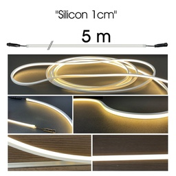 [1156] 1156 - Ext. Bandeau Lumineux Silicone - 1cm x 5 m - 3000°K