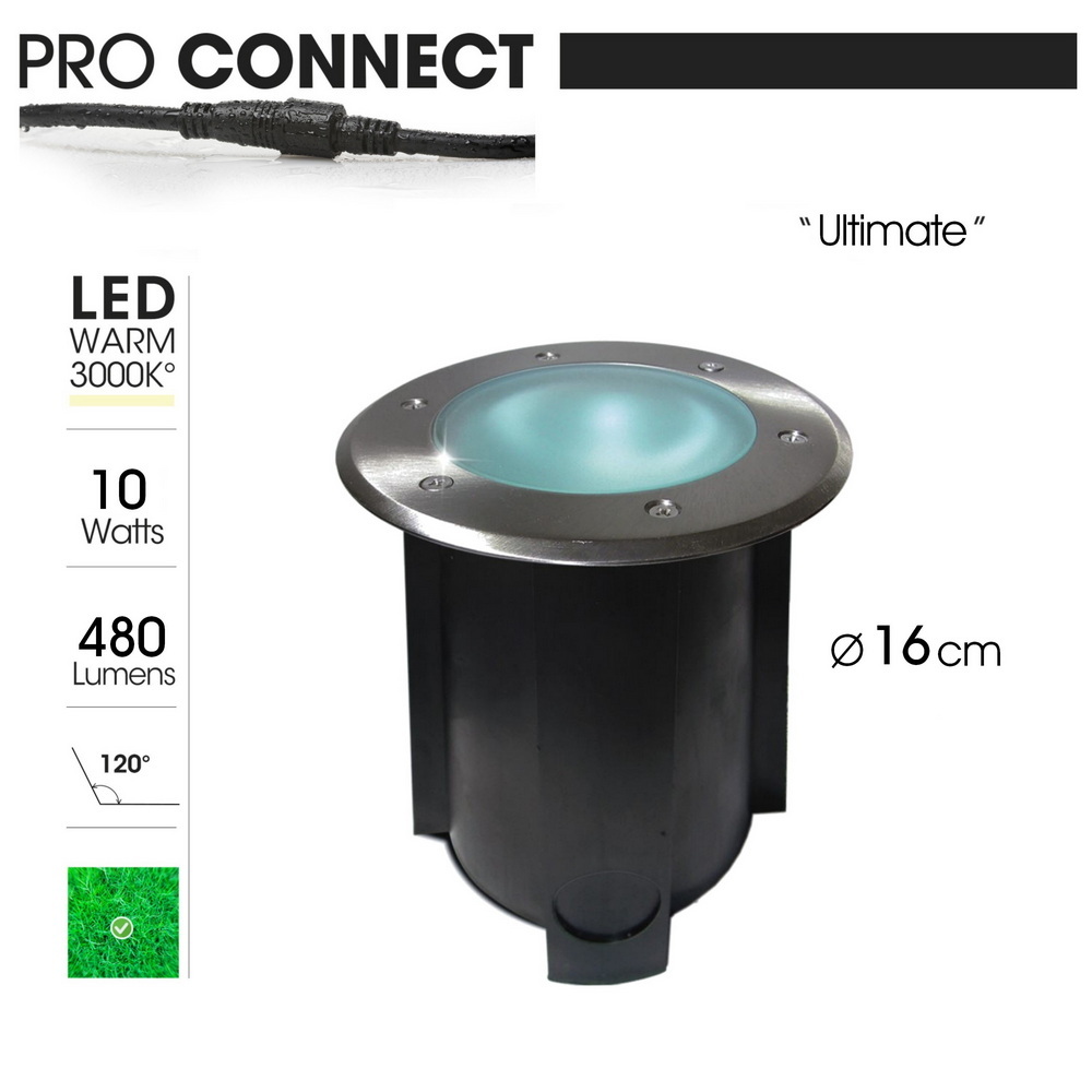 [2586] 2586 - Encastré béton Ø16cm MR30 10W