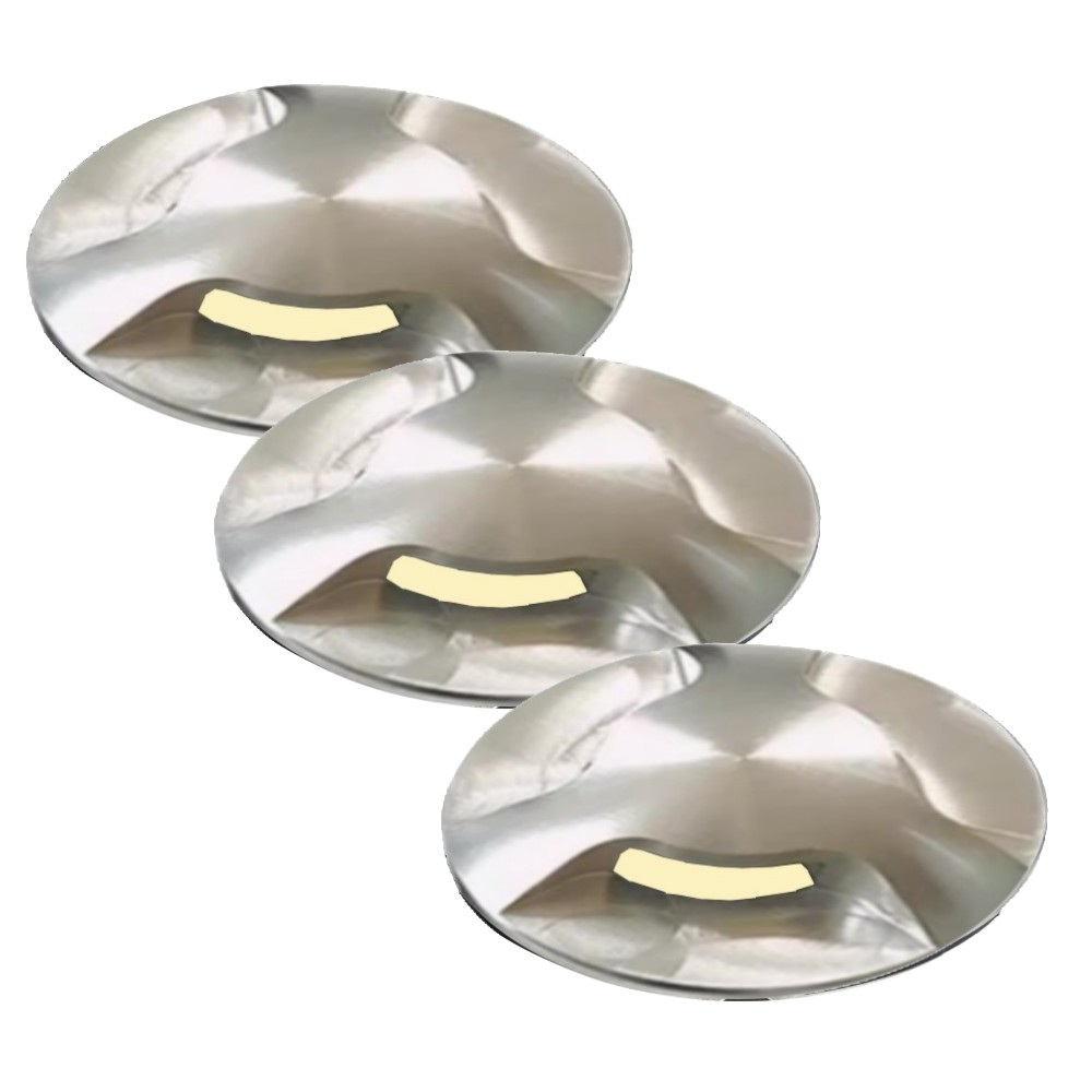 [2036-D303] 2036-D303 - 3 encastrés bois Ø6cm - 3 sect°