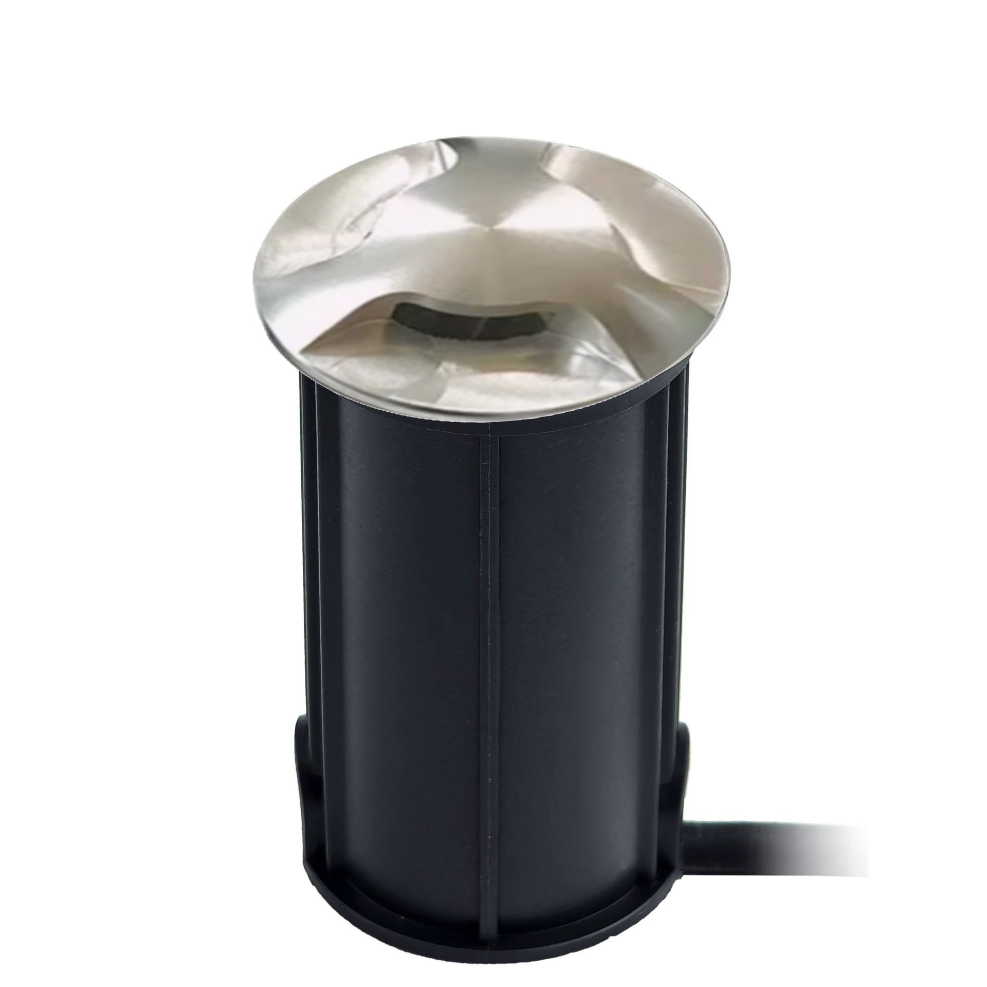 [2646-D403] 2646-D403 - Encastré béton Ø 52mm  - 3 Sect° INOX