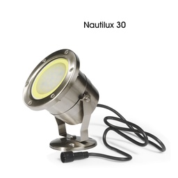 [3676] 3676 - Faretto da immersione NAUTILUX 30 - INOX IP68 (2m) - 10W