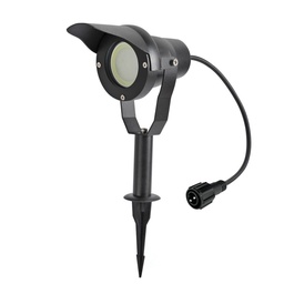 [3426] 3426 - TARGET20 Faretto in alluminio nero - 6,5W - 3000°K