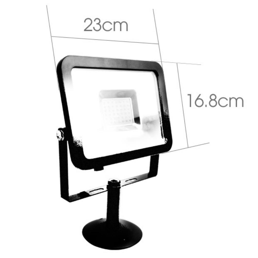 [3946] 3946 - Projecteur Noir Alu+Plastic 30W