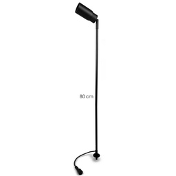 [3396] 3396 - SNIPER 80 Flutlichtstrahler mit verstellbarer Linse – 5 W – 3000 K