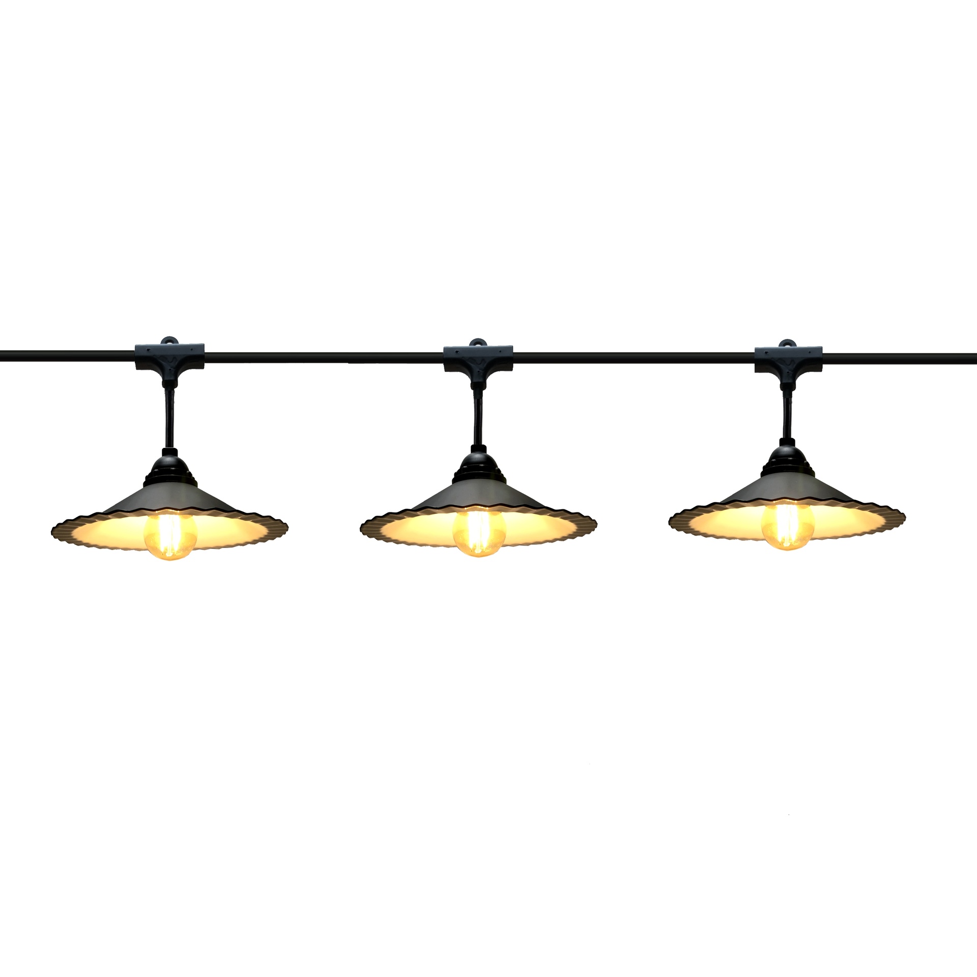 [8606-33-30L] 8606-33-30L - Guirlande 6m 8xE27 Coupelle
