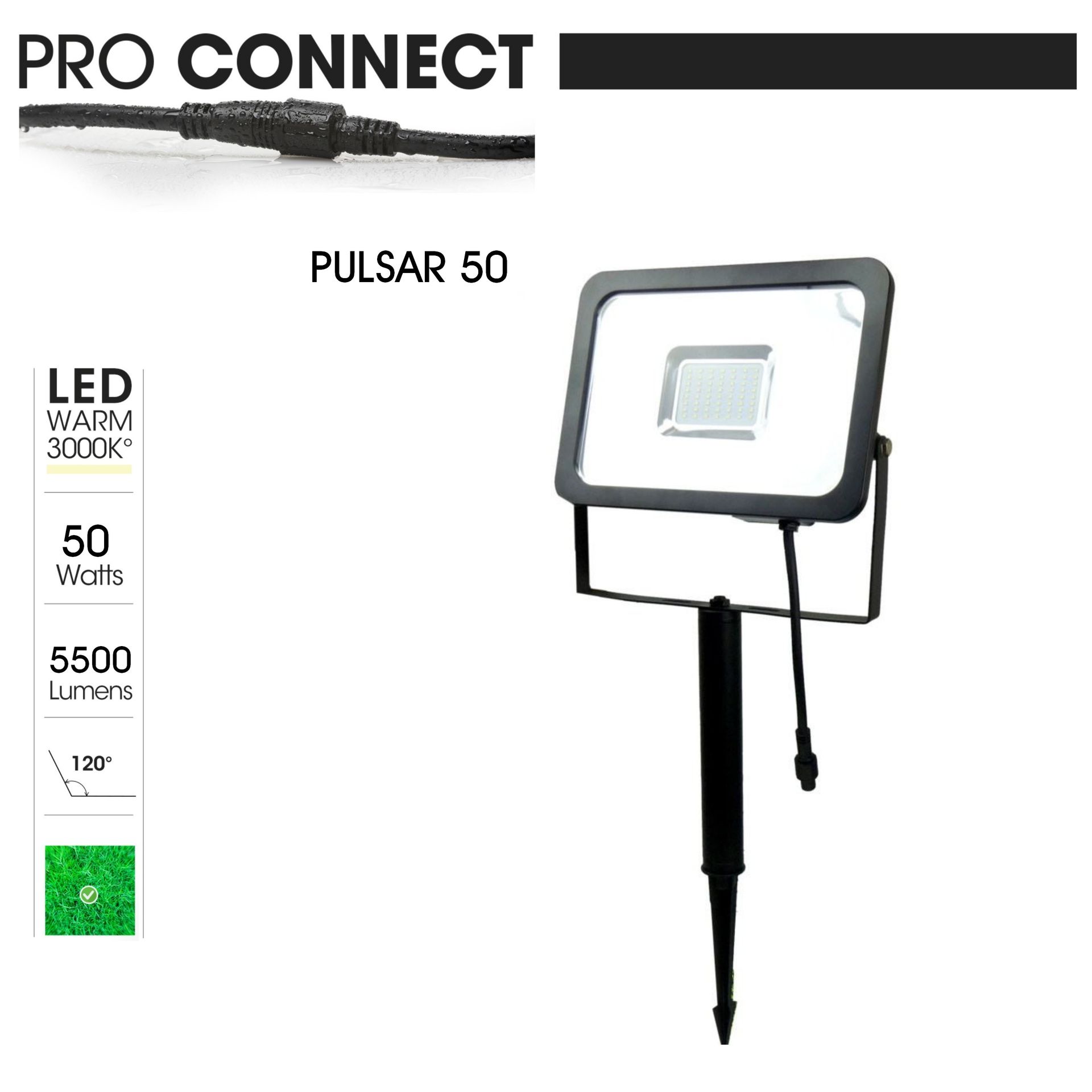 [3956] 3956 - Projecteur Alu+Plastic 50W